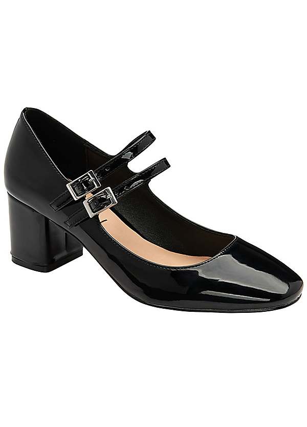 Patent leather discount mary jane pumps