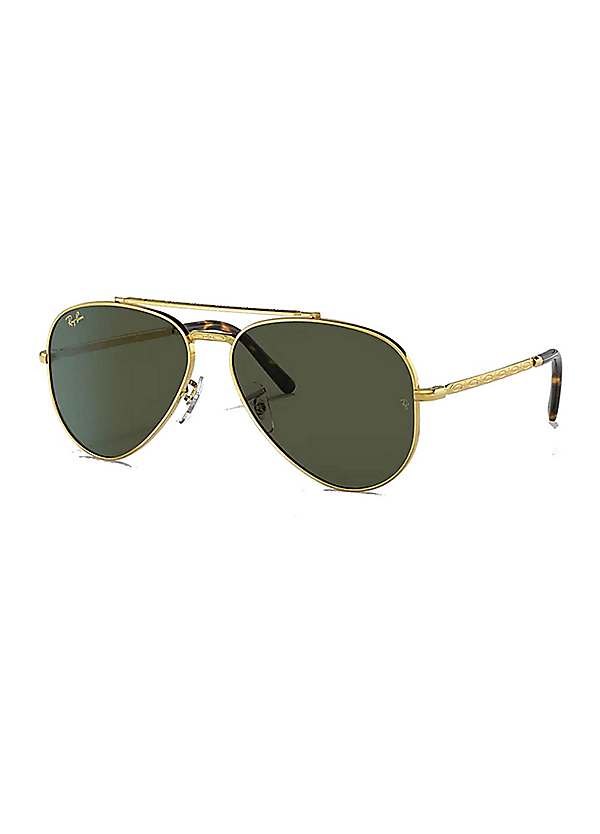 AVIATOR KIDS Sunglasses in Gold and Brown - RB9506S