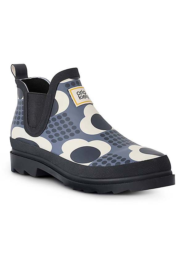 Regatta Women's Orla Grey Print Mid Wellies Freemans