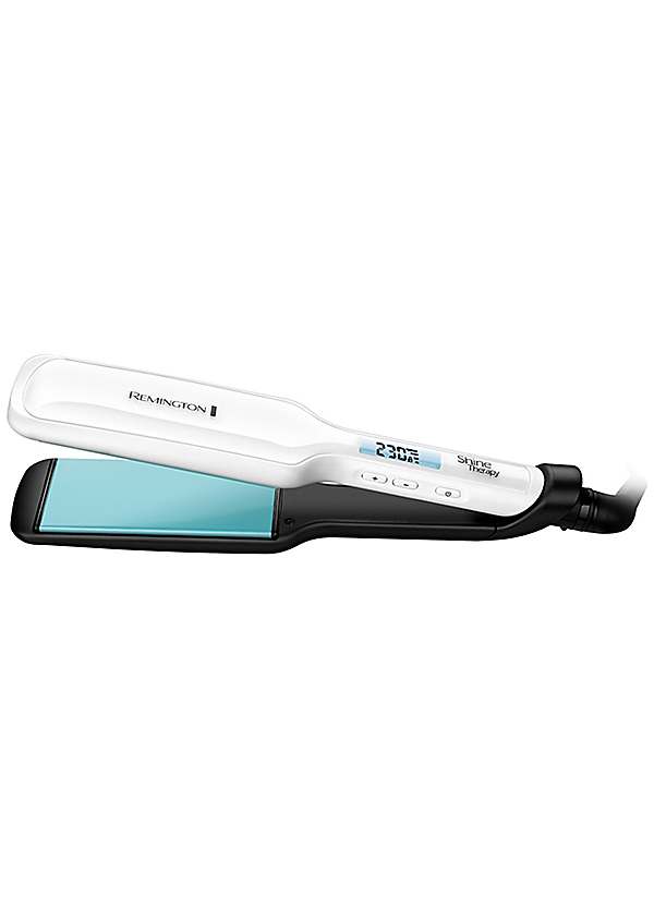 Remington Shine Therapy Wide Plate Straightener S8550 Freemans