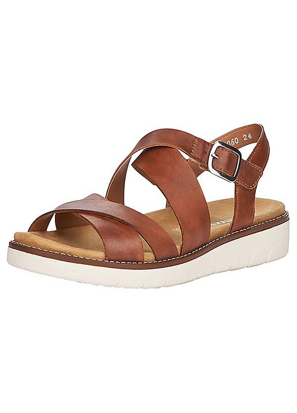 Remonte Leather Strappy Sandals Freemans