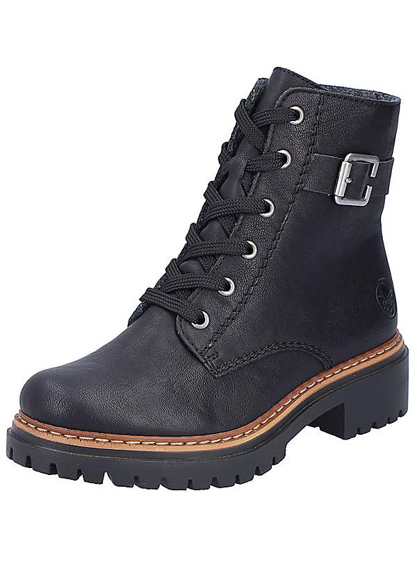 Rieker Lace Up Boots