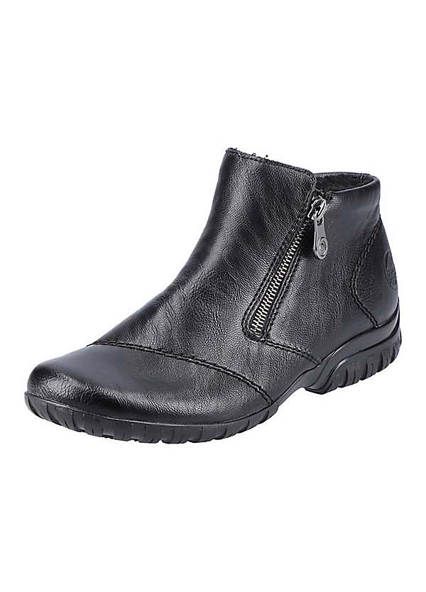 Rieker Short Winter Zip Boots Freemans