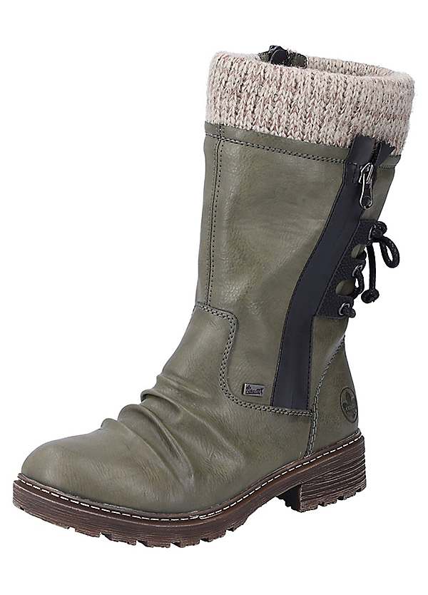 Rieker mid calf store boots