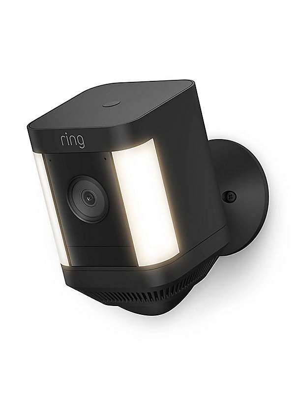 Ring Spotlight Cam Plus, Battery - Black | Freemans