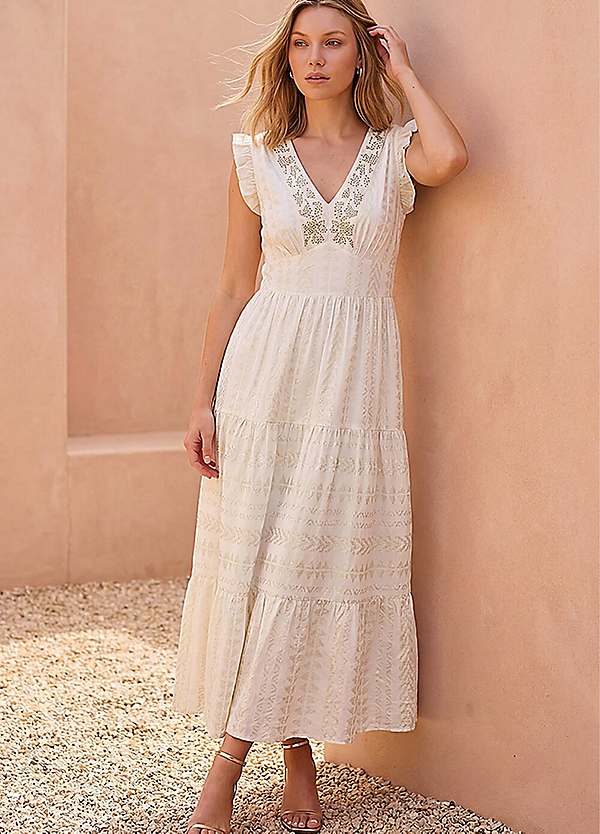 roman dresses Brocade Frill V-Neck Dress Coat Size:6 MR One Shoulder Fitted Dress swatches-perdita-long-sleeve-lace-maxi-dress Late Dress Headband Belt Pin