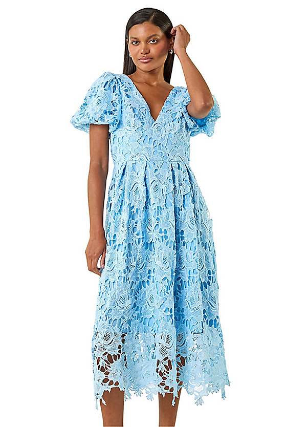 dress cut out shoulder Grid One-Shoulder Tied Cutout Navy / S Gothic Maxi Dress Navy, Cream and Gold Size::8/10 Featuring a modified circle