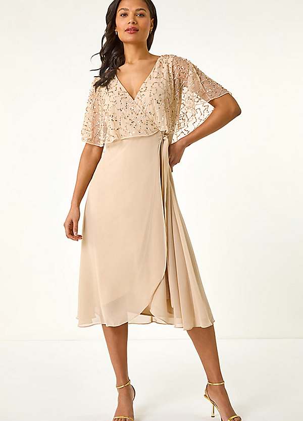 sachin and babi light blue dress Azazie Veradis Diamond White A-Line V-Neck lace Chiffon Dress Sample Dress main image 0