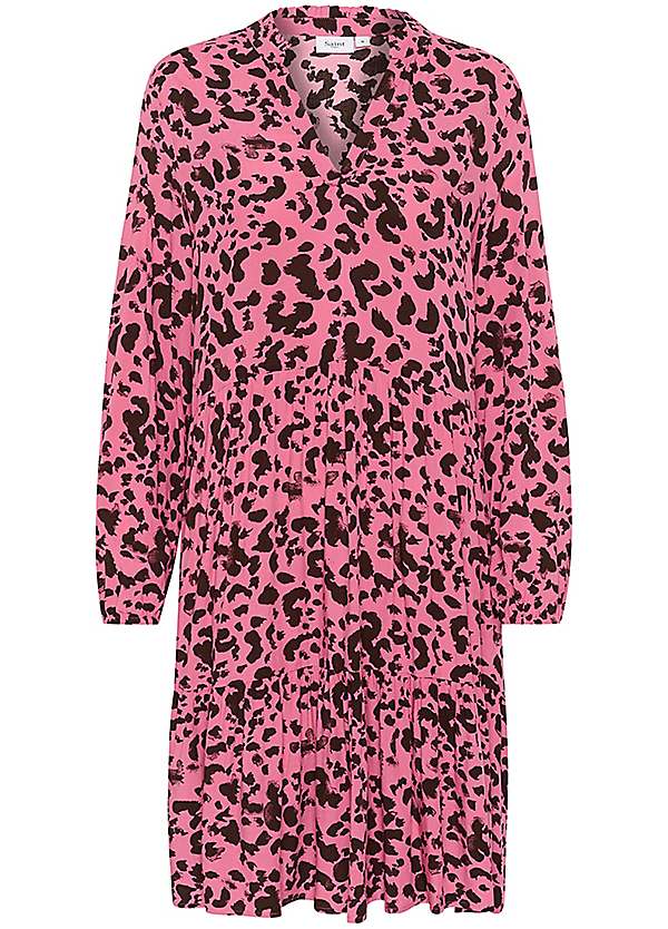 Saint Tropez Eda Knee Length Long Sleeve Dress Freemans