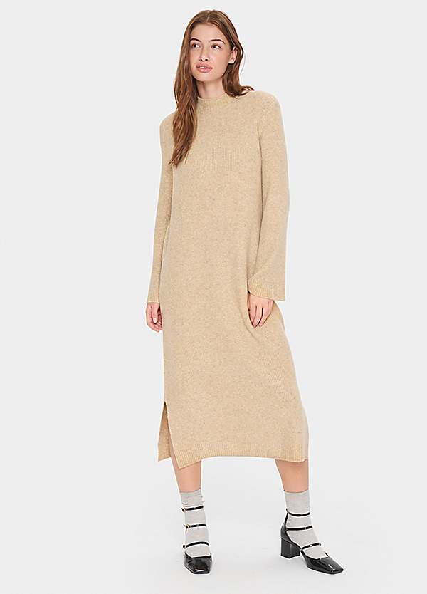 Saint Tropez HediSZ Rib Knit Midi Dress | Freemans