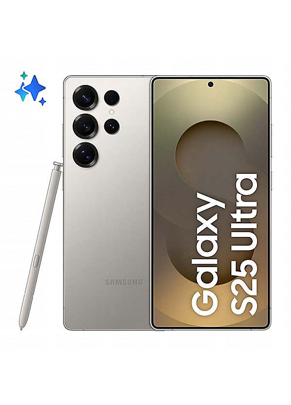 スマートフォン本体 Galaxy S25 Ultra 512GB Gray SIM-Free Samsung Galaxy S25 Ultra 5G 512GB AI SIM Free Mobile Phone - Grey