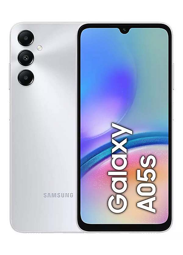 GALAXY A05S シルバー SIMフリー Samsung Galaxy SIM Free A05S 64GB Mobile Phone - Silver | Freemans