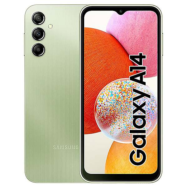 Samsung SIM Free Galaxy A14 64Gb Mobile Phone - Light Green | Freemans
