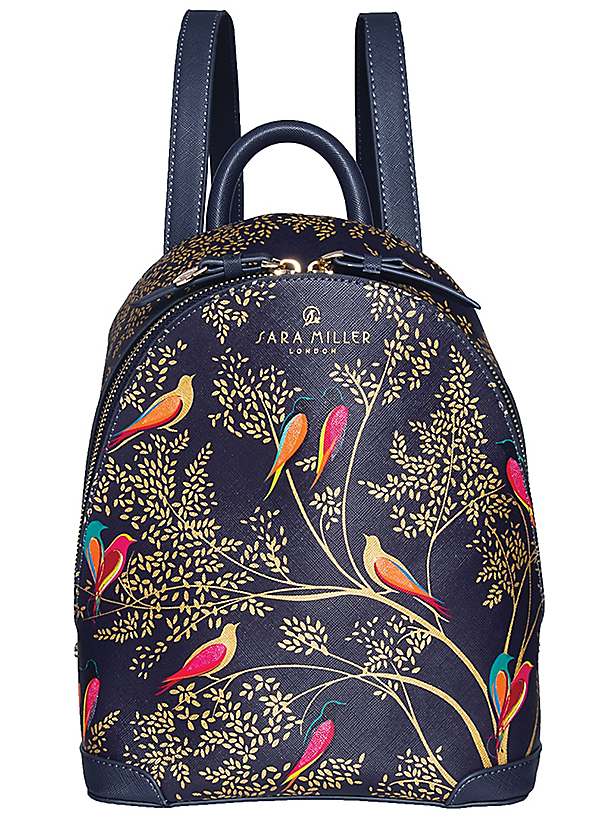 blue bird leather backpack Men's Crazy Horse City - Navy Stand out with our Mens Crazy Horse Leather Backpack City in Navy Color Sara Miller Smokey Blue Birds