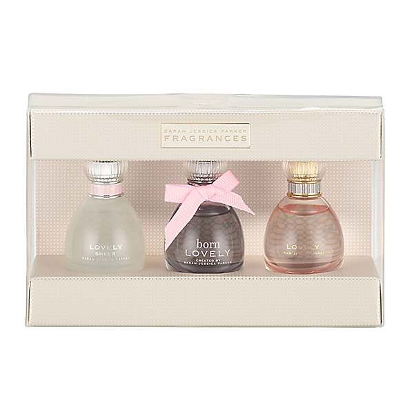 Sarah Jessica Parker Eau De Parfum Set 3 x 10ml Lovely Born Lovely Sheer