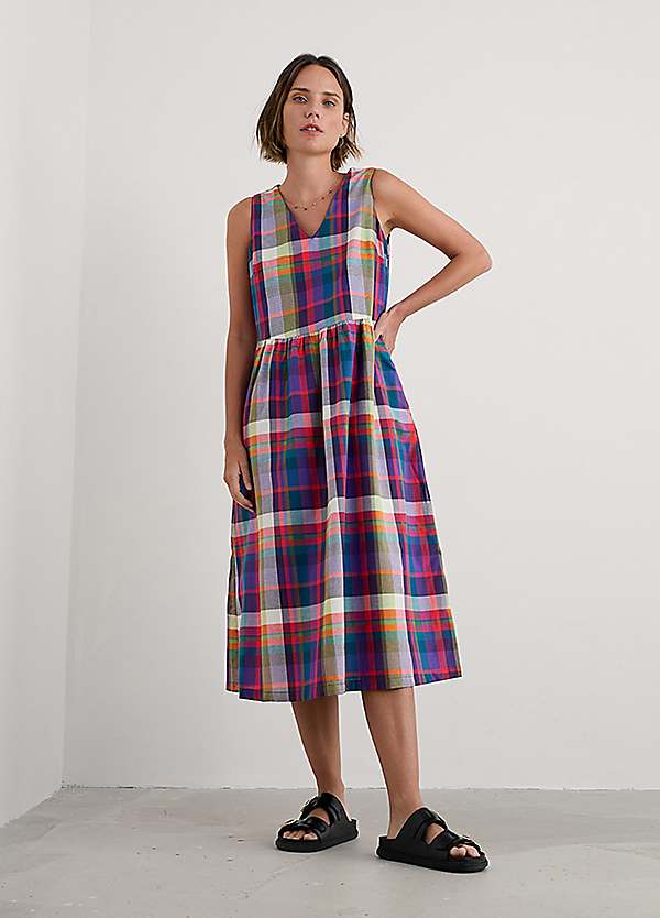 seasalt ladies dresses Cornwall Lowland Heather Sleeveless Dress - Multi lastminute