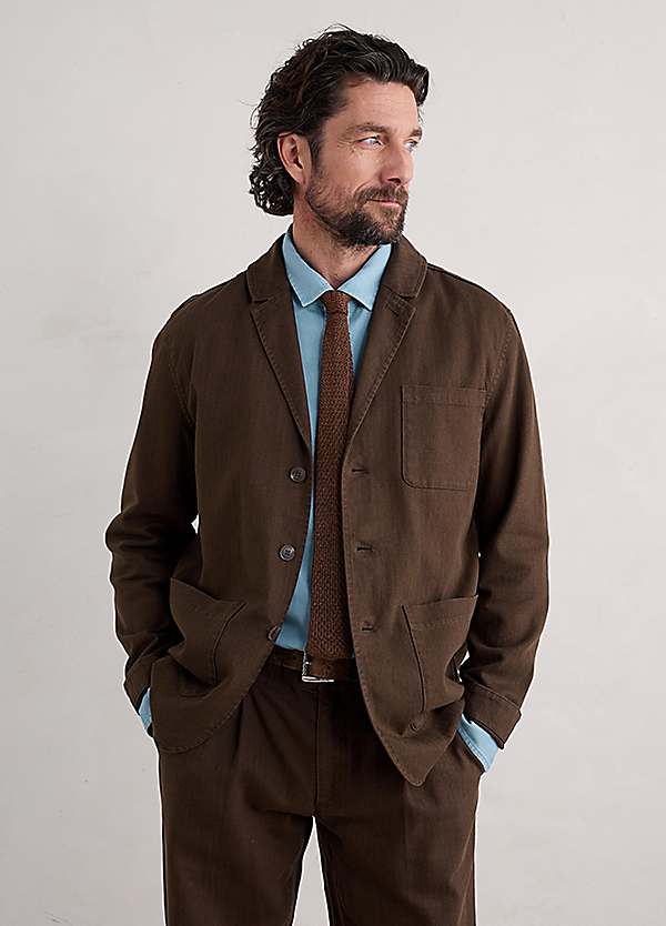 Seasalt Cornwall Men's Tollgate Jacket Pepper | Freemans