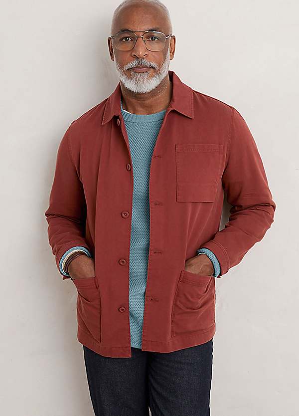 Red cotton deals jacket mens