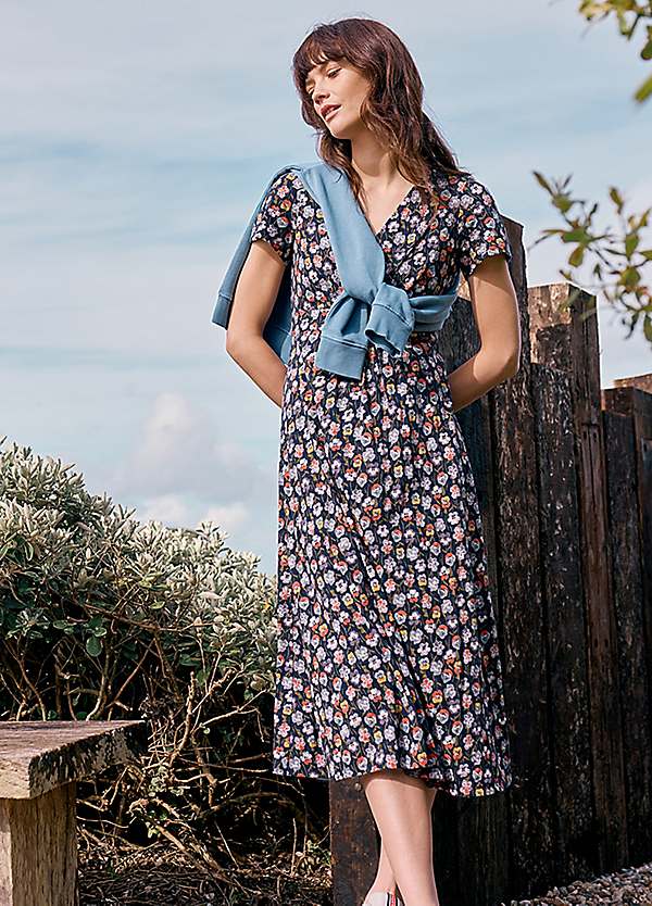 seasalt jersey dresses Cornwall Multi Chapelle Dress - Multi seasalt cornwall sale