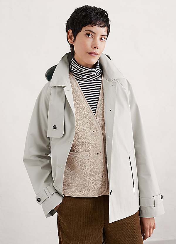 Seasalt Cornwall Natural Neap Tide Waterproof Jacket | Freemans