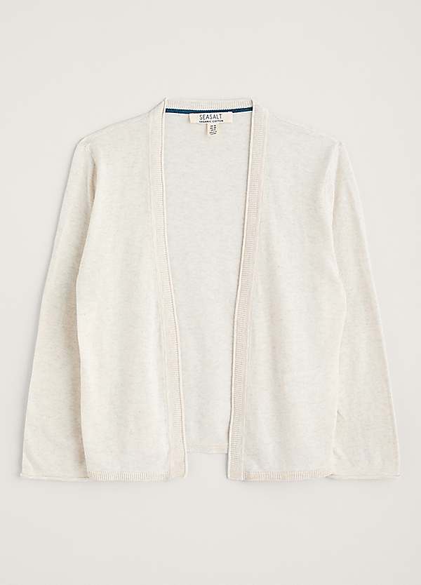 Seasalt Cornwall Natural Vanessa Cotton Cardigan | Freemans