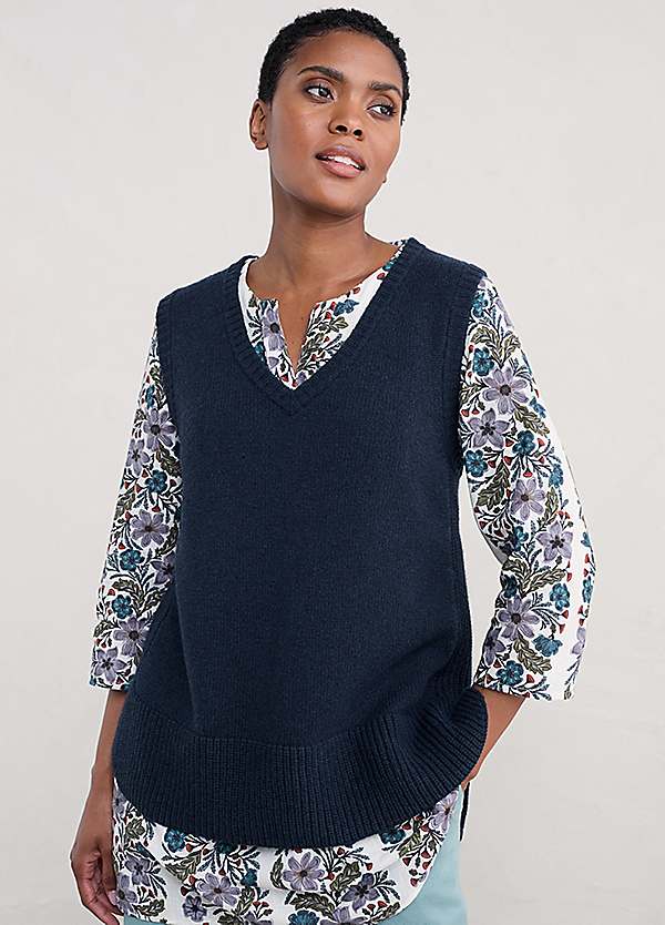 Womens V Neck Knitted V Neck Knitted Vest Womens Autumn And Winter