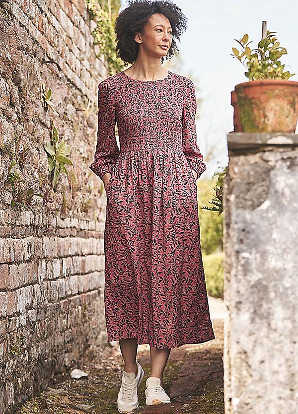 Fox Page Jersey Dress - Organic Cotton - Seasalt Cornwall