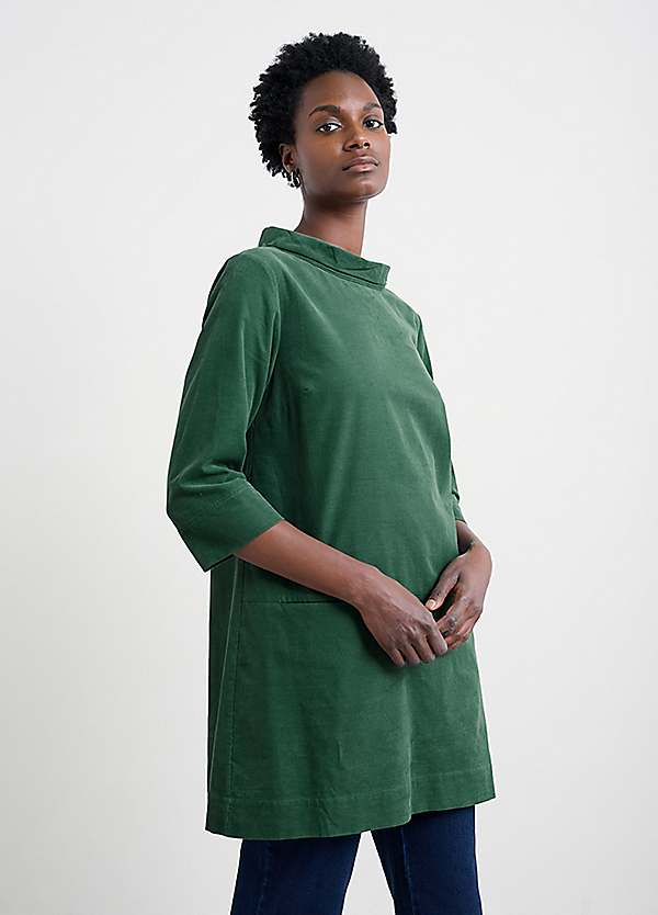 Seasalt Cornwall Sail By The Stars Needlecord Tunic | Freemans