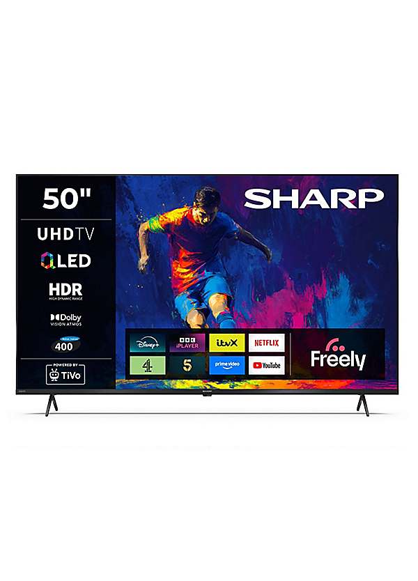 Sharp 50HM5245K 50 Inch 4K Ultra HD TiVo Smart QLED TV | Freemans