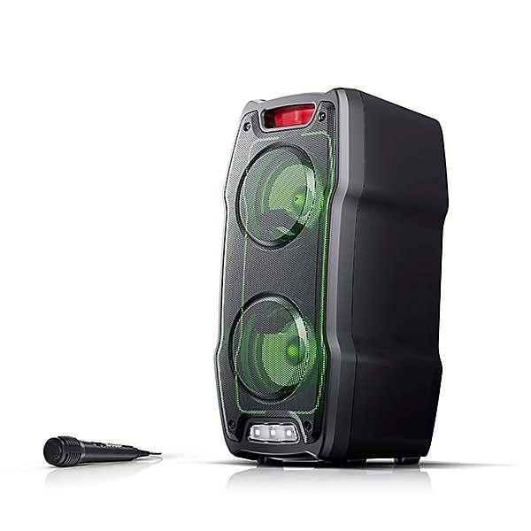 Sharp PS-929 180W Portable Party Speaker System with Bluetooth