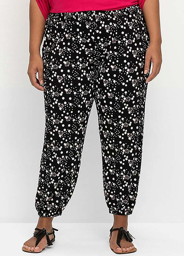 Batike Print Hareem Trousers