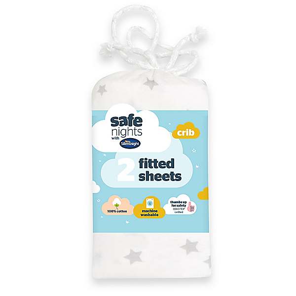 Printed crib sheets best sale