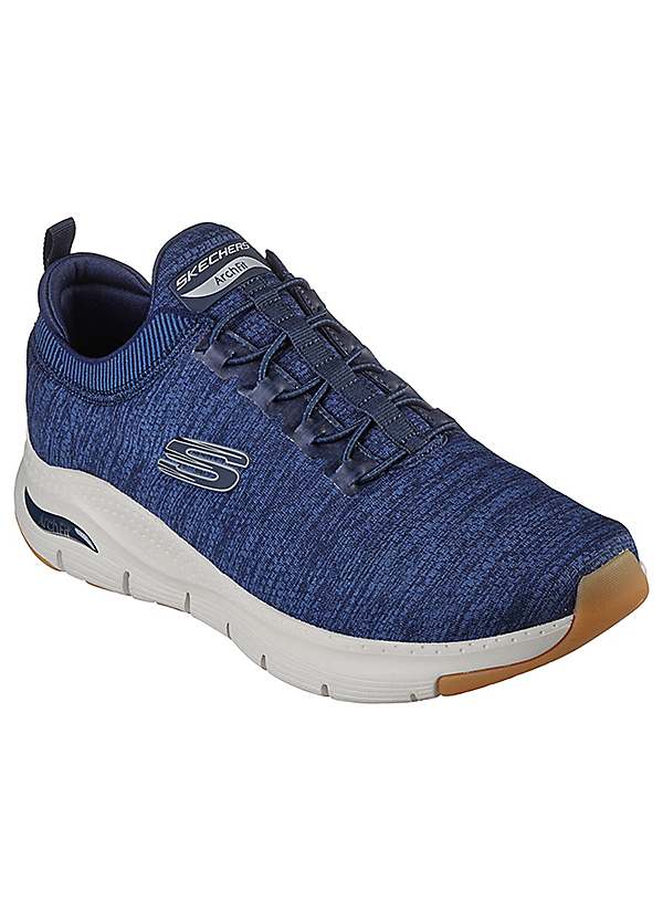 Skechers men's mesh discount shoes