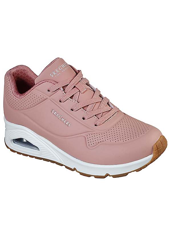 Skechers lace hot sale up rosas