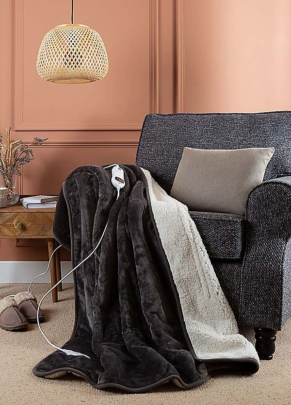 Sherpa Throw Asda Grey Throws Sherpa Throw Tartan Blanket Asda