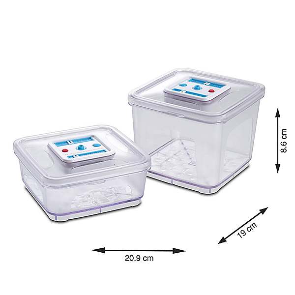 Solis Vacuum Food Containers (3 pcs)