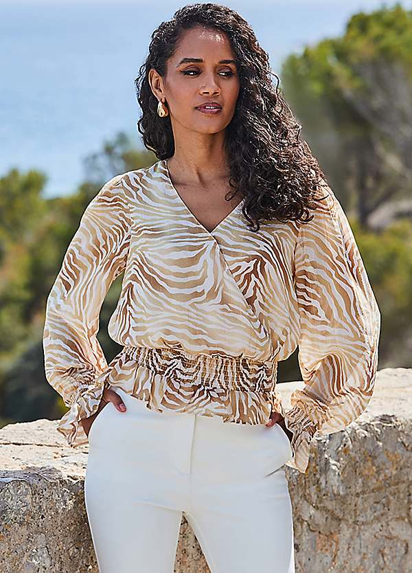 トップス SOOR PLOOM  Ramona Blouse Khadi 8Y Soor Ploom Ramona Blouse - Twig & Vine on Old Gold – Casp