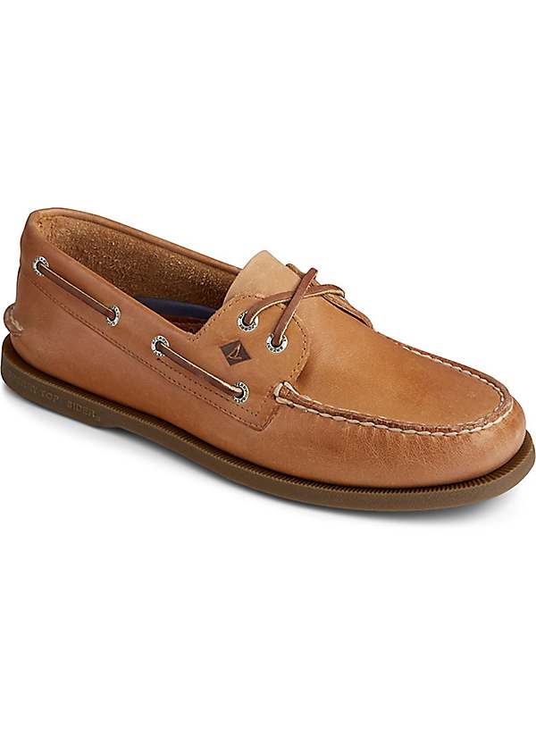 Tan sperrys on sale