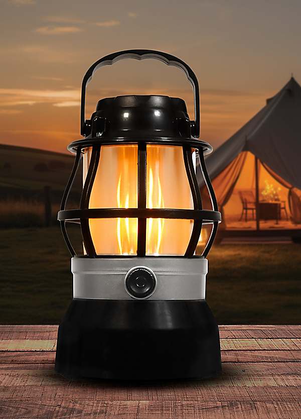 Streetwize LED Dimming Camping Lantern with Flame | Freemans