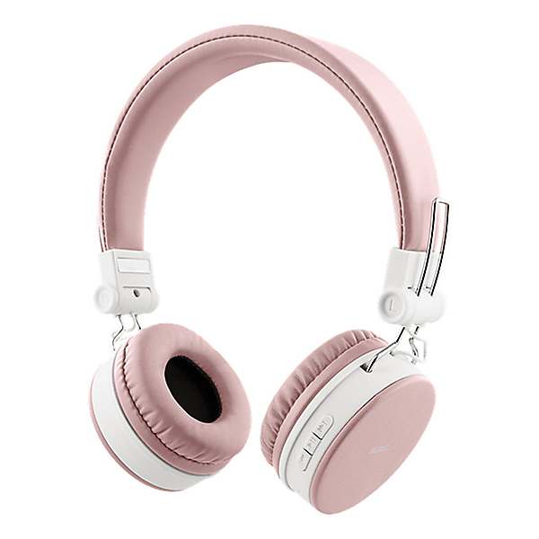 Streetz HL BT402 Bluetooth On Ear Headphones Pink Freemans