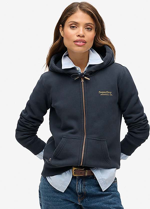 Superdry fleece hoodie women's sale