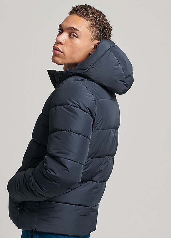 Mens sports puffer on sale jacket