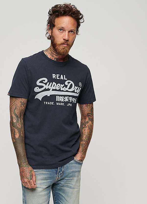 Superdry Vintage Vl T-Shirt Black