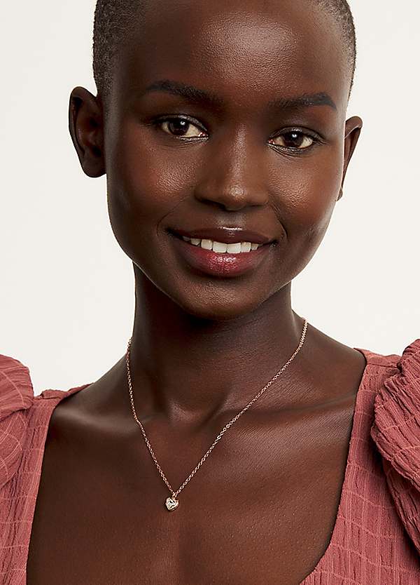 Ted Baker Hannela: Crystal Heart Pendant Necklace Freemans - Main Image