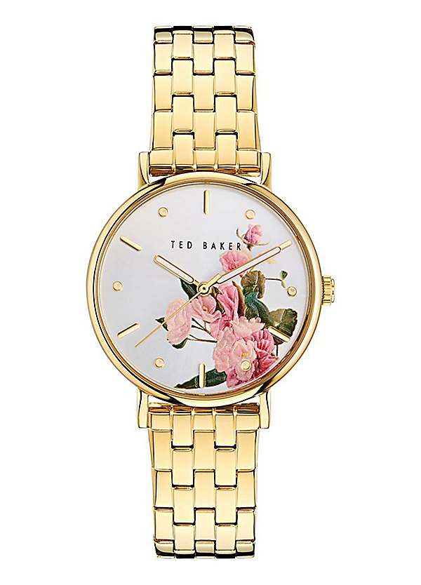 【TED BAKER】選べるベルト！Phylipa Flowers 時計 37mm Amazon.com: Ted Baker Phylipa Ladies Blossom Pink Leather