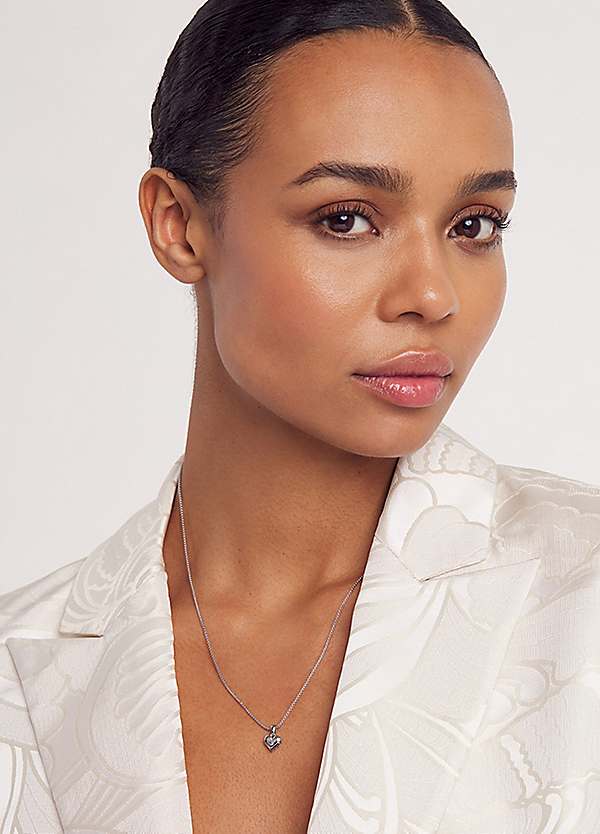 Ted Baker Sarroha: Crystal Sparkle Heart Pendant Necklace Freemans - Main Image