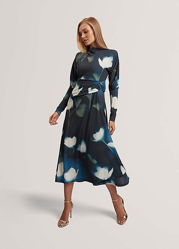 Ted Baker Talhaaa Printed Jersey Dress | Freemans