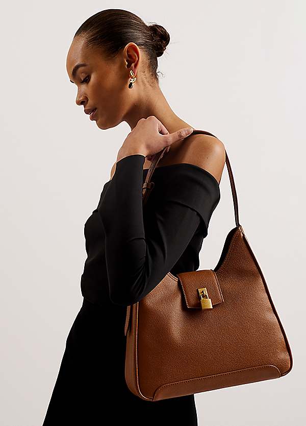 Ted Baker Tan Chelse-Padlock Shoulder Bag Freemans