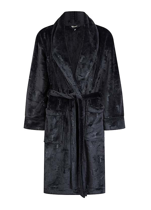 ted baker grey dressing gown Ted Baker Verity Embossed Dressing Gown
