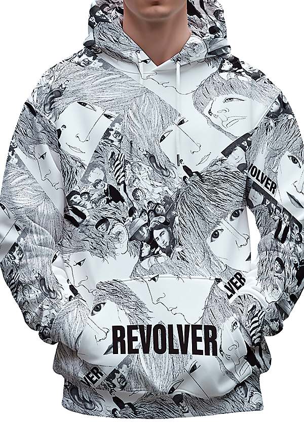 Oversized Hoodie Zaful Marvel Hoodie The Beatles Revolver 'All